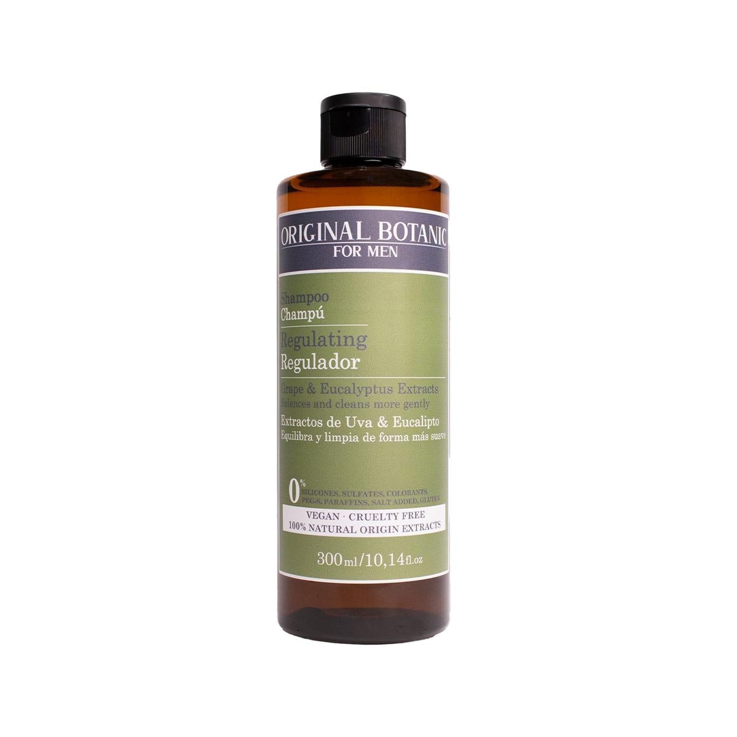 Original Botanic Vegan Shampoo for Men - Regulating Deep Cleansing 300ml Original Botanic Vegan Shampoo for Men - 300ml Vegan shampoo for men, Regulating shampoo, Deep cleansing hair care, Men's grooming products, Natural and organic shampoo, Vegan hair care, Cruelty-free shampoo, Men's hair care, Original Botanic, 300ml shampoo, Hair care for men, Ethical hair care products