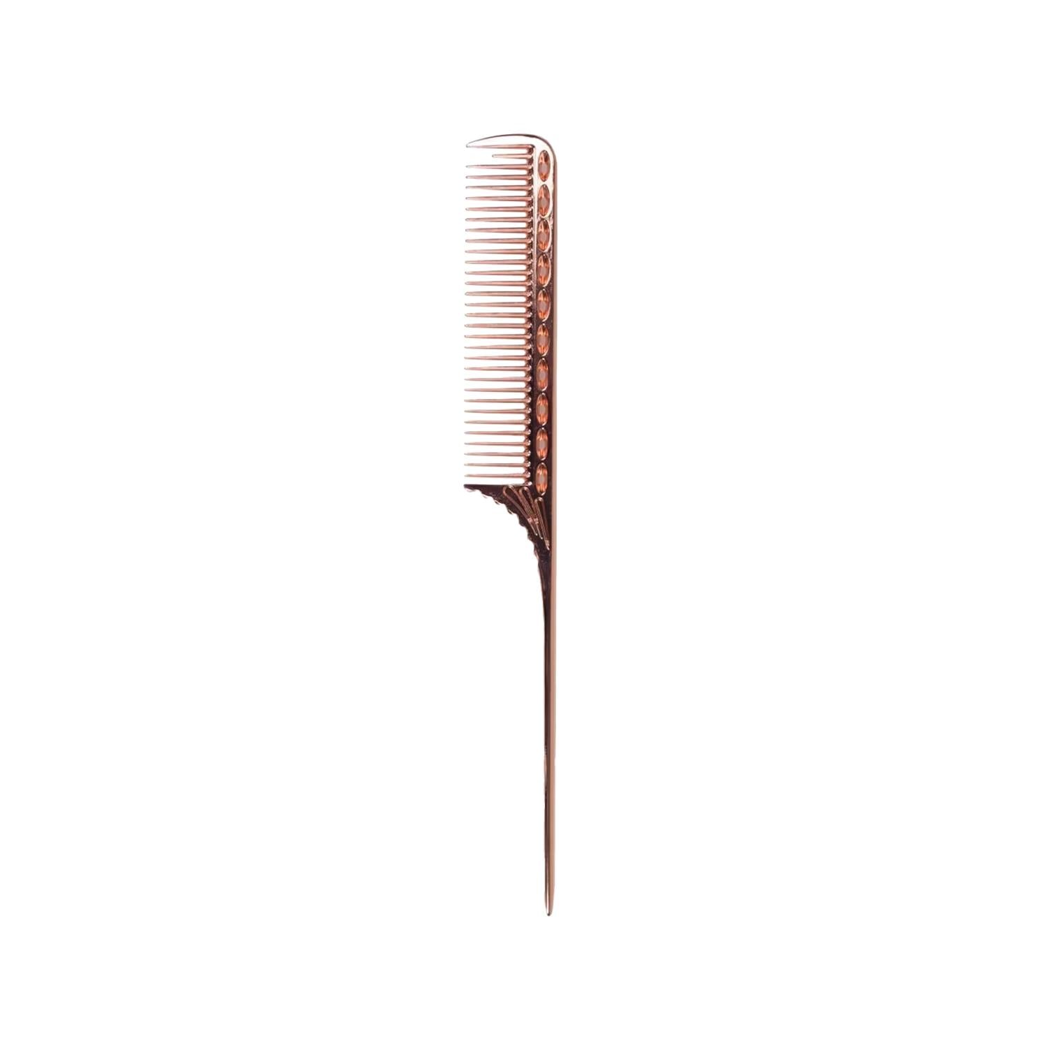 Trina Aluminium Hair Comb Bronze - Durable Styling Tool for Effortless Grooming Trina Aluminium Hair Comb Bronze - Durable & Stylish Aluminium Hair Comb, Bronze Hair Comb, Trina Hair Comb, Styling Comb, Grooming Tool, Hair Styling, Personal Care, Durable Comb, Lightweight Comb, Easy to Clean Comb, Luxurious Grooming, Hair Care, Grooming Essentials