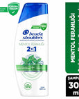 Head & Shoulders Anti-Dandruff Shampoo with Menthol - 2-in-1 Moisturizing Shampoo and Conditioner, Dermatologically Tested Head & Shoulders Anti-Dandruff Shampoo with Menthol - Moisturizing & Dermatologically Tested Anti-Dandruff Shampoo, Head & Shoulders Mentol Ferahlığı, 2-in-1 Shampoo and Conditioner, Dermatologically tested shampoo, Moisturizing shampoo for dandruff, Anti-Dandruff Hair Care, Scalp Care, Hair Moisturizing, Dandruff Solution, Hair Care Products, Shampoo and Conditioner, Menthol Shampoo