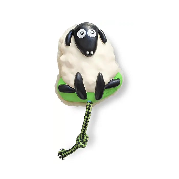 Max & Molly Woody The Sheep Squeaky Dog Toy 15cm