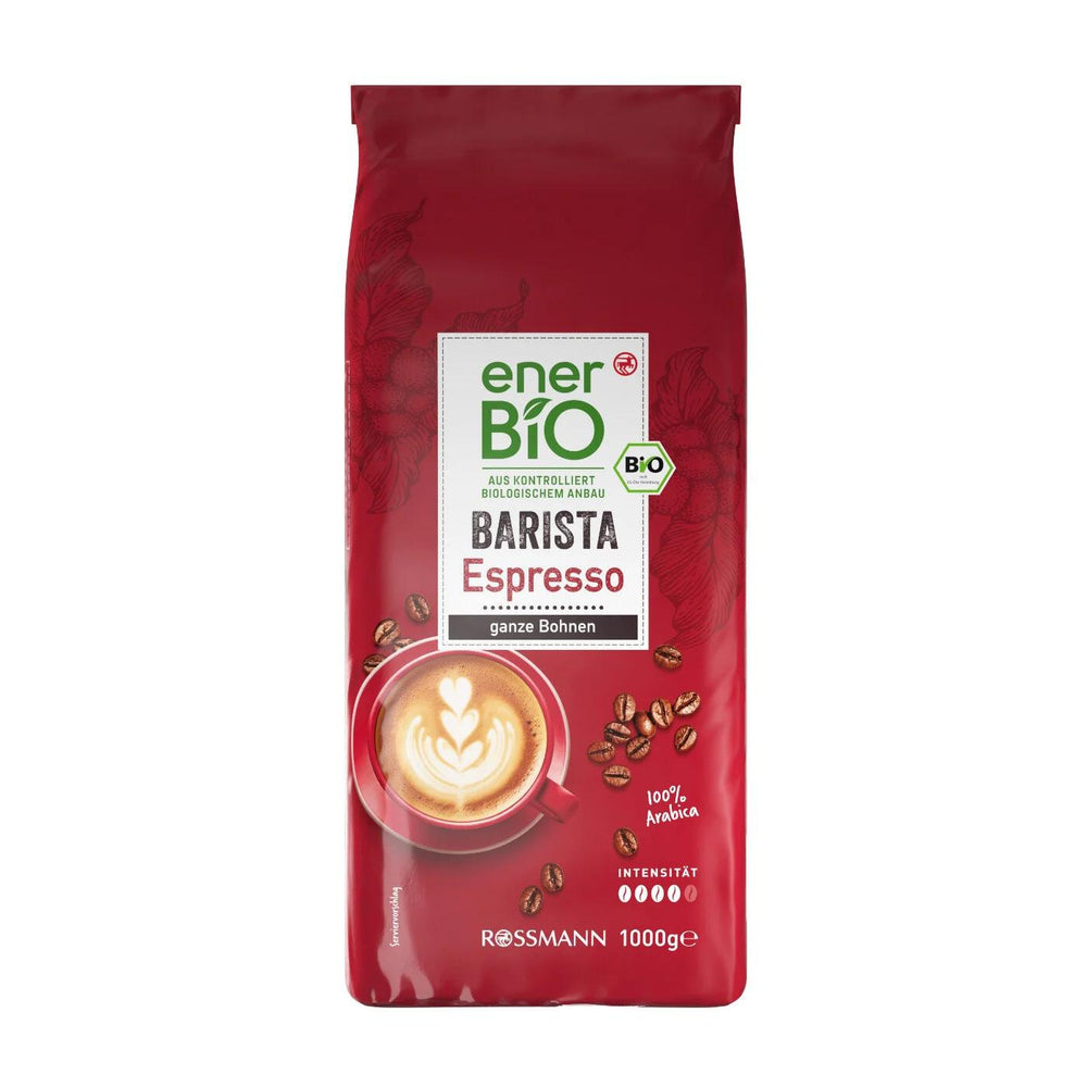 Enerbio Organic Arabica Espresso Coffee Beans 1000g