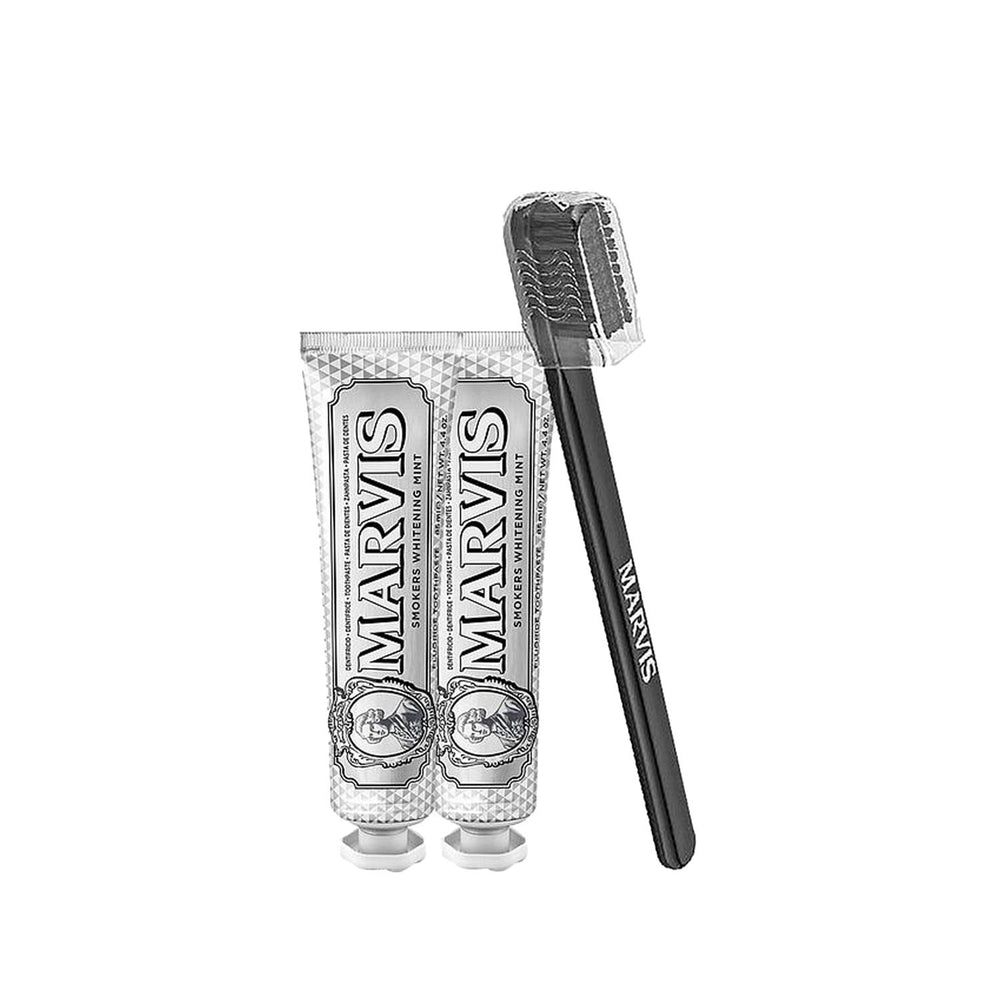 Marvis Whitening Mint Toothpaste - 2 Pack w/ Toothbrush: Achieve a Brighter, More Confident Smile with Superior Teeth Whitening! Marvis Whitening Mint Toothpaste - Whiter Teeth & Fresh Breath whitening toothpaste, mint toothpaste, teeth whitening, Marvis toothpaste, oral hygiene products, teeth whitening toothpaste, best whitening toothpaste, mint flavored toothpaste, toothpaste, teeth whitening, oral care, dental hygiene, mint flavor, fresh breath, toothbrush included, 2-pack, value pack, beauty, personal 
