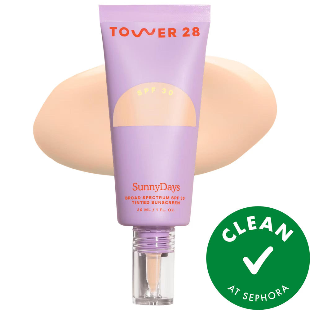 SunnyDays Tinted Sunscreen Foundation SPF 30 - Natural Finish, Vegan & Cruelty-Free SunnyDays Tinted Sunscreen Foundation SPF 30 - Natural & Vegan Tinted Sunscreen Foundation, Natural Sunscreen, SPF 30, Vegan Cosmetics, Cruelty-Free Beauty Products, Foundation Makeup, Sun Protection, Blue Light Protection, Sensitive Skin Friendly, Natural Finish Foundation, Liquid Foundation, Non-Nano Zinc Oxide, Pricky Pear Extract, White Sage Extract, Fragrance-Free, Alcohol-Free, Gluten-Free, Daily Makeup, Outdoor Activi