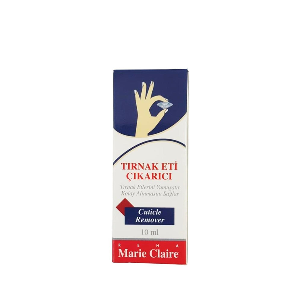Marie Claire Nail Cuticle Remover - 10ml, Effective & Safe Nail Care Solution Marie Claire 10ml Nail Cuticle Remover nail cuticle remover, Marie Claire nail care, cuticle removal product, nail care, manicure and pedicure, nail health, nail grooming, cuticle care, beauty products, personal care, cosmetics, nail cosmetics, Marie Claire cosmetics