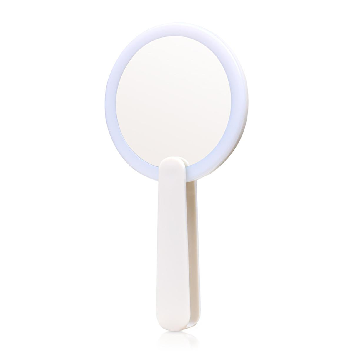 eklips mini makeup mirror led white, compact design for makeup enthusiasts Eklips Mini Makeup Mirror - LED Light, Compact Design for Makeup Enthusiasts | 4.1 x 4.5 inch Eklips Mini Makeup Mirror LED White eklips, makeup-mirror, led-light, compact-mirror, makeup-accessory, beauty-tool, women, rechargeable-mirror, portable, ai-generated