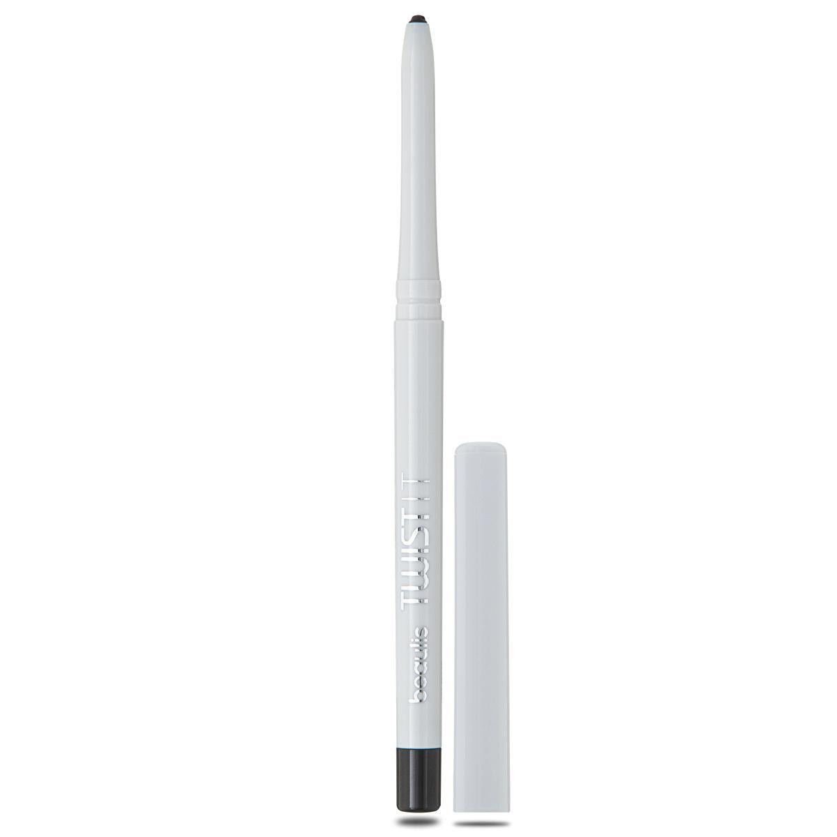 beauilis twist it eye pencil 100 black, waterproof eyeliner for makeup enthusiasts, beauilis eye pencil packaging Beaulis Twist It Asansörlü Göz Kalemi - Waterproof Eyeliner for Makeup Enthusiasts | 100 Black Beaulis Twist It Eye Pencil - Waterproof Black Shade beauilis, eye-pencil, waterproof-eyeliner, makeup-enthusiasts, professional-makeup, black-eyeliner, long-lasting-makeup, high-pigment, ergonomic-design, ai-generated