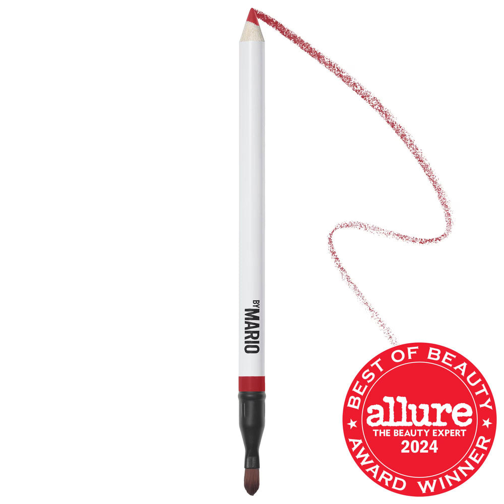 Ultra Suede® Sculpting Lip Pencil: Define, Sculpt & Shape Lips for a Fuller Pout with Long-Lasting, Full Coverage Matte Color Ultra Suede Lip Pencil: Sculpt, Define & Long-Lasting Color Lip liner, Lip pencil, Matte lip liner, Long-lasting lip liner, Dual-ended lip liner, Lip sculpting pencil, Full coverage lip liner, Precision lip liner, Lip definition, Lip shape, Fuller lips, Matte finish, Smudge-proof, Long-wearing, Makeup, Cosmetics, Beauty, Lip contouring, Blending brush, Emollients, Lip-lock technology