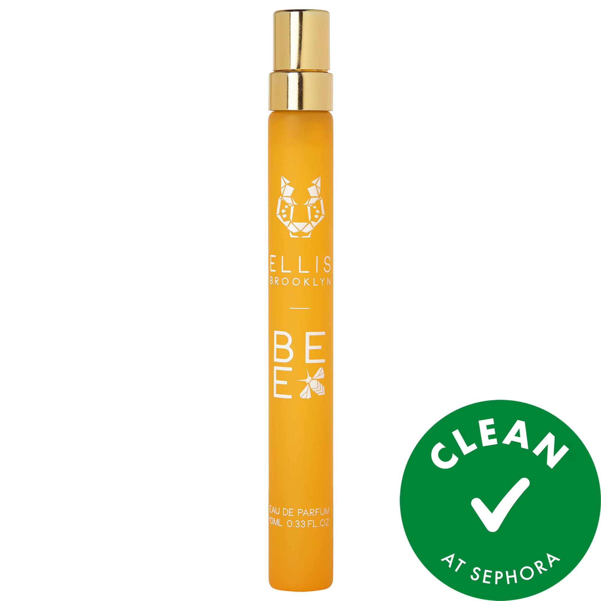 Ellis Brooklyn BEE Eau de Parfum Travel Spray - Warm & Spicy Gourmand Scent for Self-Love Ellis Brooklyn BEE Eau de Parfum - Warm & Spicy Perfume Eau de Parfum, Travel Spray, Warm & Spicy Fragrance, Gourmand Scent, Clean Beauty, Self-Love, Women's Fragrance, Perfume, Conscious Beauty, Vegan Honey, Dark Rum, Vanilla Bean, Travel Size, CLEAN at Sephora