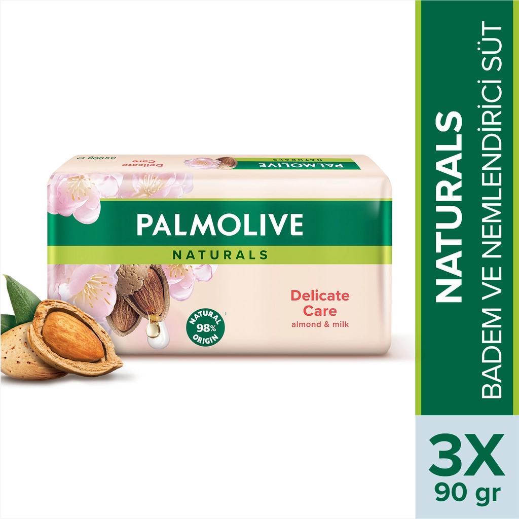 Palmolive Almond Bar Soap for Smooth Skin 3 x 90g