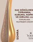 Yoon Keratin Hair Mask with Hyaluronic Acid - Intensive Repair & Nourishment for Damaged Hair, Vegan & Cruelty-Free - view 2