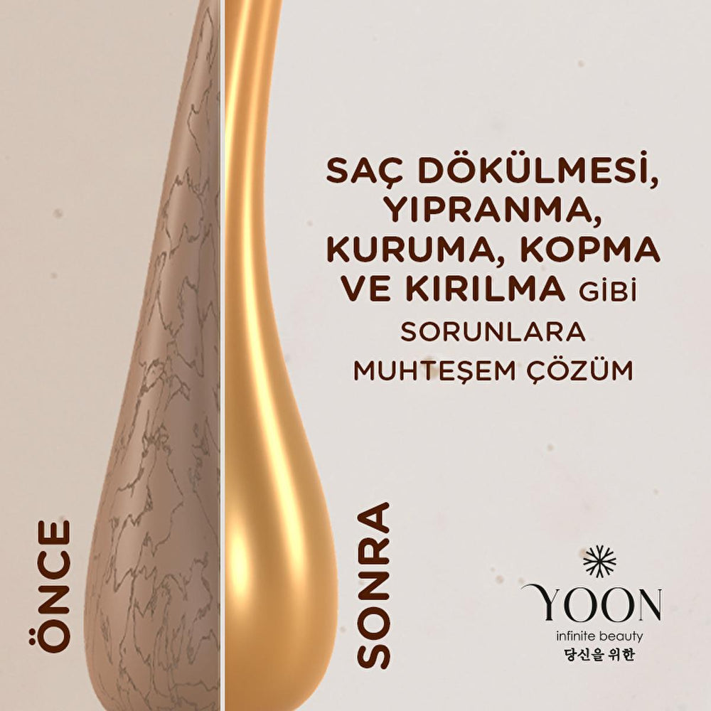 Yoon Keratin Hair Mask with Hyaluronic Acid - Intensive Repair & Nourishment for Damaged Hair, Vegan & Cruelty-Free - view 2
