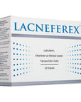 Imuneks Lacneferex Dietary Supplement for Acne - 60 Capsules with Lactoferrin, Vitamin B5, and Zinc - Acne Treatment