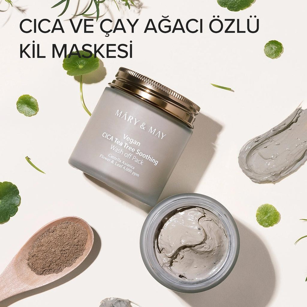 Mary & May Cica & Tea Tree Soothing Clay Mask 125g