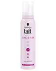 Taft Curl & Flex Hair Mousse - Enhances Curl Definition & Volume, 5.07 fl oz Taft Curl & Flex Hair Mousse - 5.07 fl oz curl enhancing mousse, hair styling products, curl defining products, wavy hair care, styling mousse for curly hair, curly hair products, wavy hair styling, hair mousse, hair care, styling products, Taft hair products, curl definition, volume enhancement, moderate hold, 5.07 fl oz, hair styling mousse