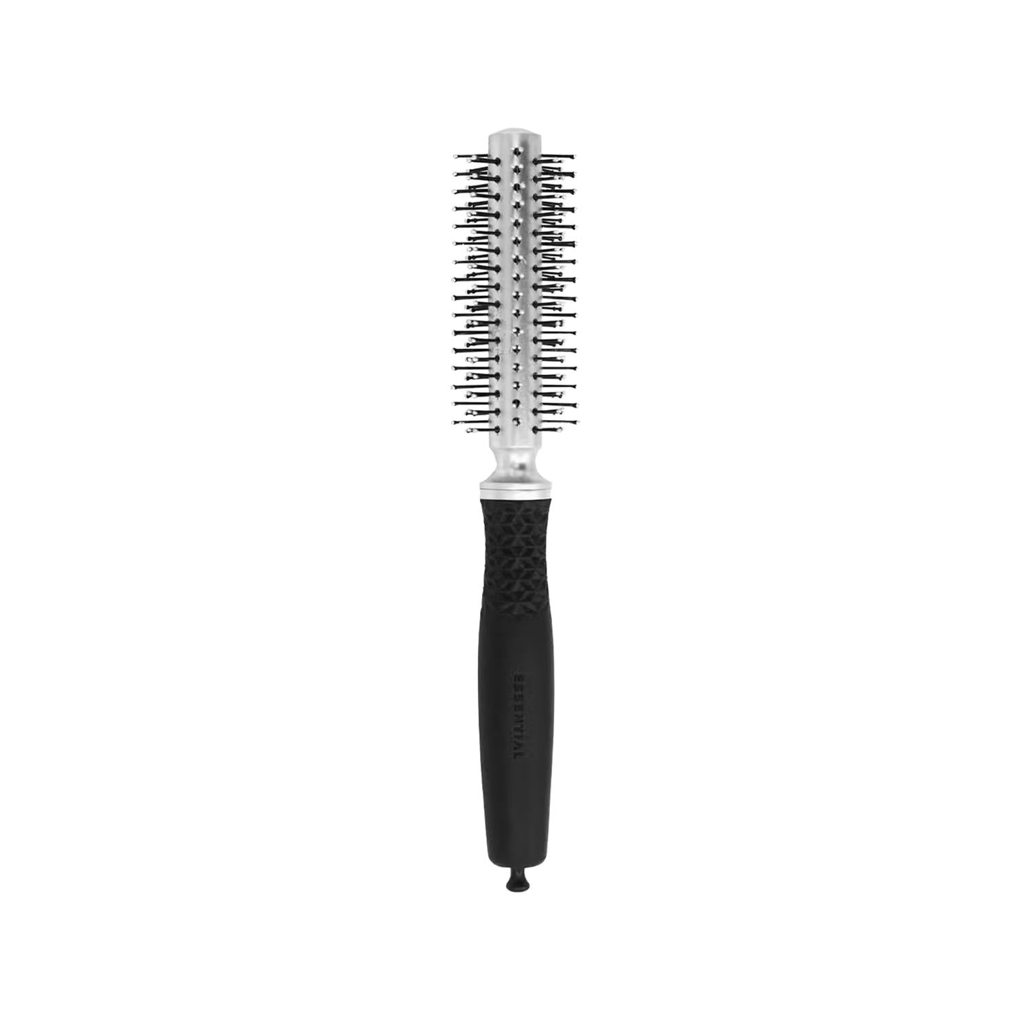 Olivia Garden Essential Blowout Soft Double Bristles Silver Hair Brush - Gentle Detangling & Styling for Curly Hair Olivia Garden Blowout Brush for Curly Hair Hair Brush, Blowout Brush, Soft Bristle Brush, Double Bristle Hair Brush, Olivia Garden Hair Brush, Gentle Detangling, Hair Care, Curly Hair, Tangle-Free, Hair Styling, Professional Hair Tools, Antimicrobial, Durable, Silver Fırça, Essential Blowout Design