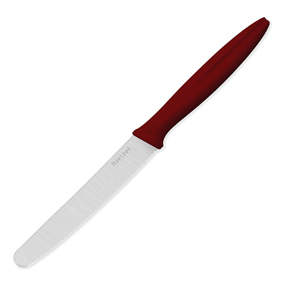 Pirge Kitchen Knife - High-Carbon Stainless Steel Tomato Knife with Ergonomic Handle - 4.72 inches Pirge Kitchen Knife - High-Carbon Stainless Steel kitchen knife, stainless steel knife, ergonomic handle knife, high-carbon knife, tomato knife, cooking utensils, kitchen tools, chef's knife, cooking essentials, kitchen essentials