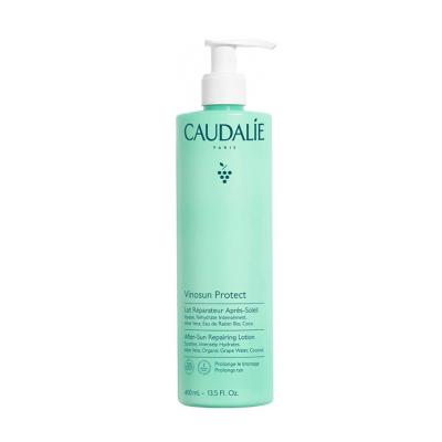 caudalie-vinosun-after-sun-lotion-400ml-bottle, caudalie-vinosun-after-sun-lotion-application, caudalie-vinosun-after-sun-lotion-ingredients Caudalie Vinosun After Sun Lotion - 400 ml Caudalie After Sun Lotion - 400 ml caudalie, after-sun-care, vegan-skincare, skin-nourishment, sensitive-skin, moisturizing-lotion, aloe-vera, sun-care, grape-water, ai-generated