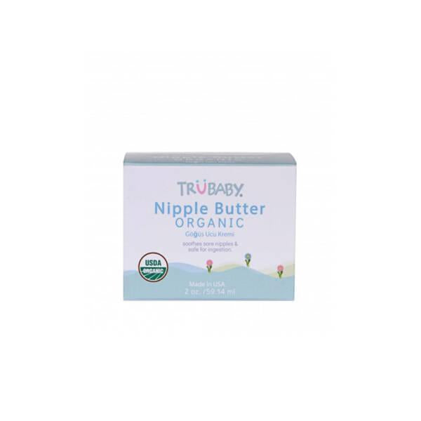 Trukid Trubaby Nipple Cream for Breastfeeding Mothers - Natural Soothing Relief for Sore Nipples, 2 fl oz - Baby Care