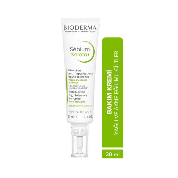 Bioderma Sebium Kerato+ Gel Cream for Oily and Acne-Prone Skin - Dermatologically Tested, Salicylic Acid Skincare - image 10