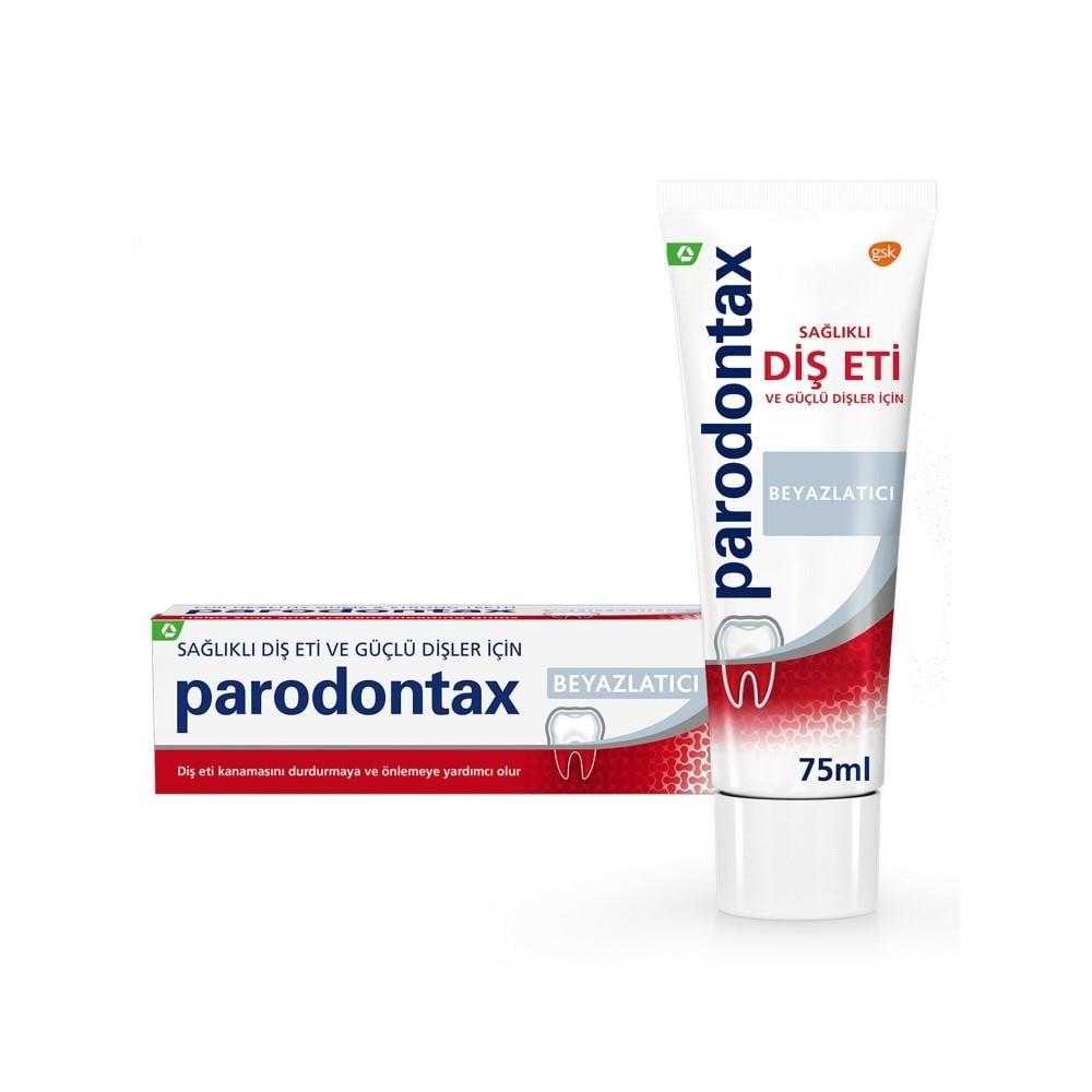 Parodontax Geliştirilmiş Tat Beyazlatıcı Diş Macunu 75ml - Fluoride Toothpaste for Healthy Gums &amp; Whiter Teeth - image 3