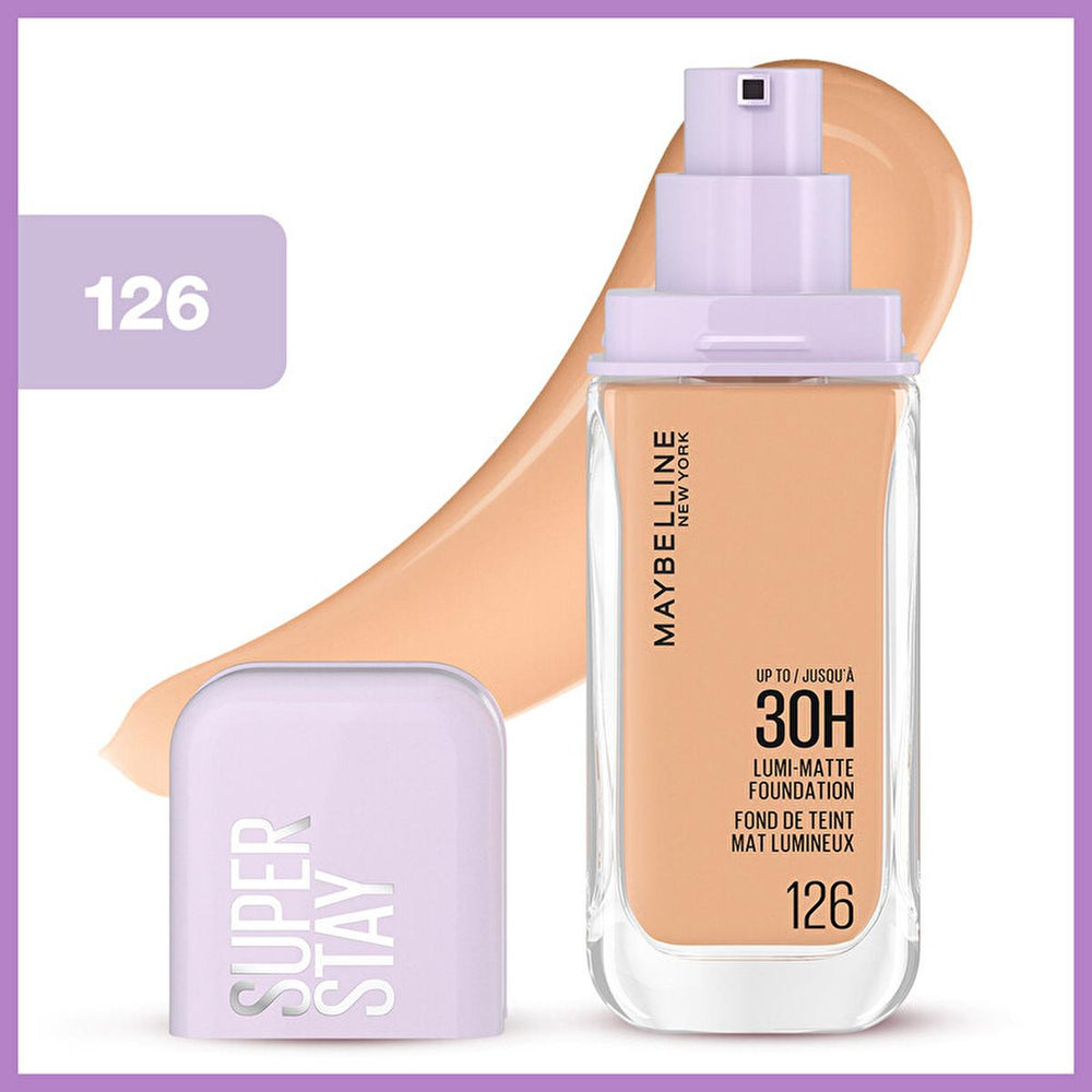 Maybelline New York Super Stay Lumi Matte Foundation - Long-Lasting, Lightweight, Matte Finish Makeup for Various - view 5