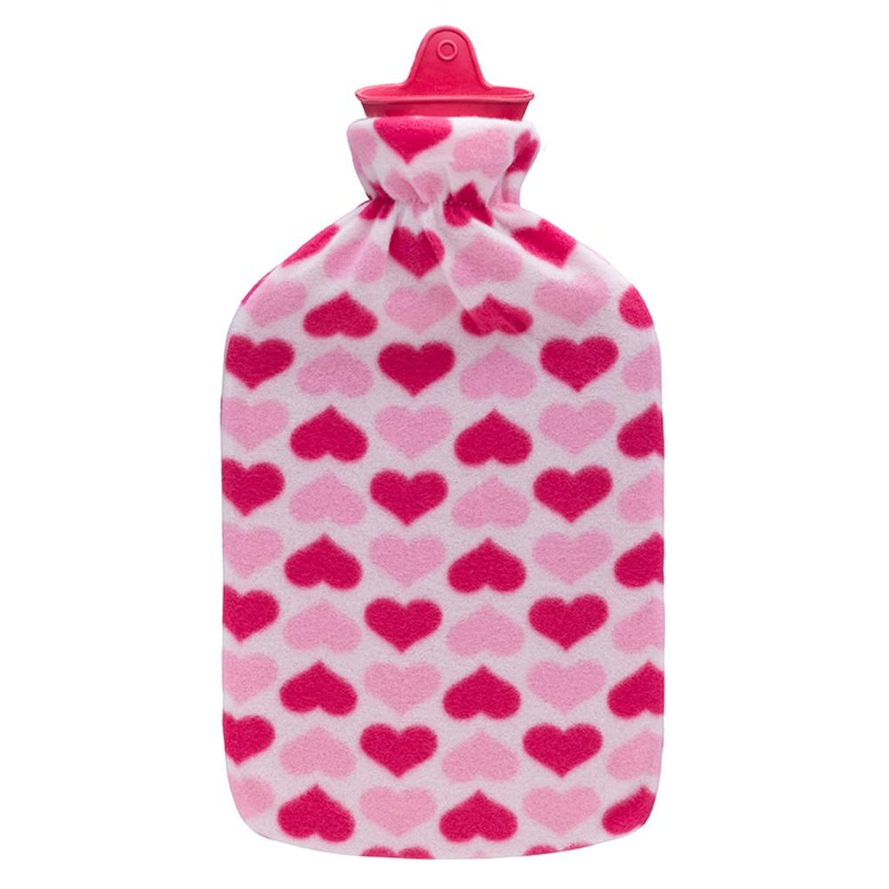 Eklips Fleece Covered Hot Water Bottle for Comfort 2 L