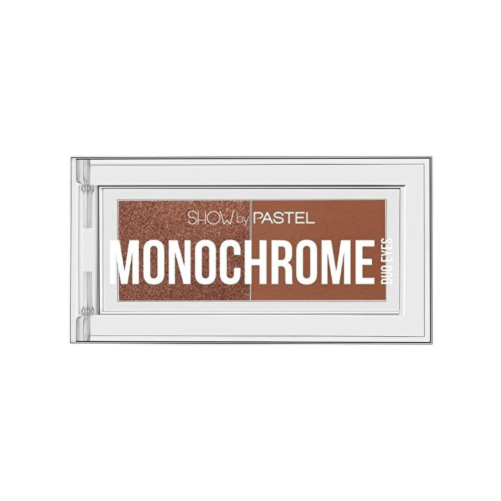 Show by Pastel Monochrome Duo Eyeshadow Palette - Cruelty-Free, Natural Tones, Portable Makeup - view 2