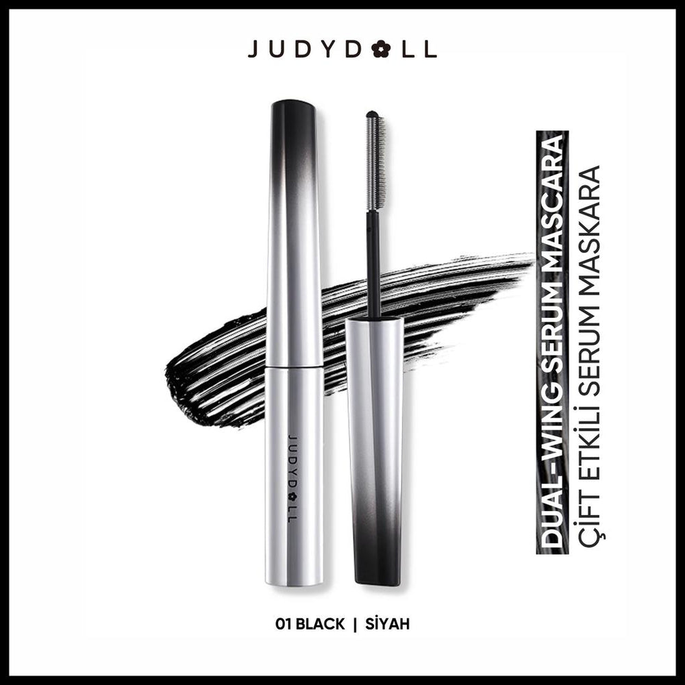 Judydoll Feather Lash Iron Metal Mascara 01 Black 2g