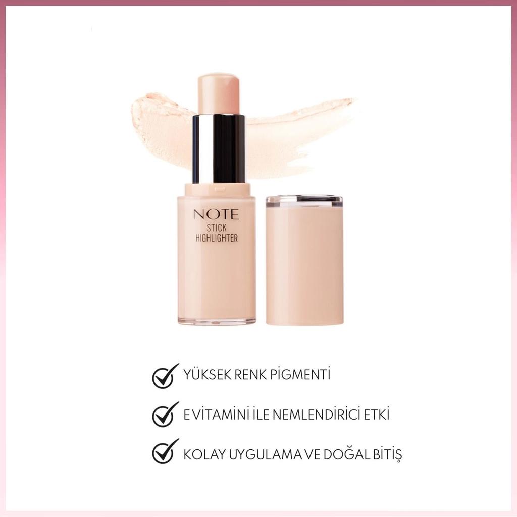 Note Cosmetics Stick Highlighter in Pearly 5.5g
