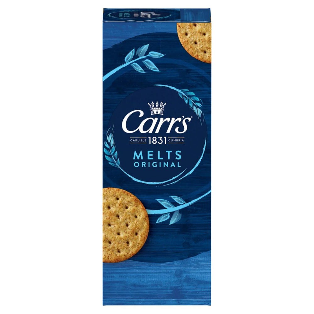 Carrs Cheese Melts Original Savory Biscuits 150g