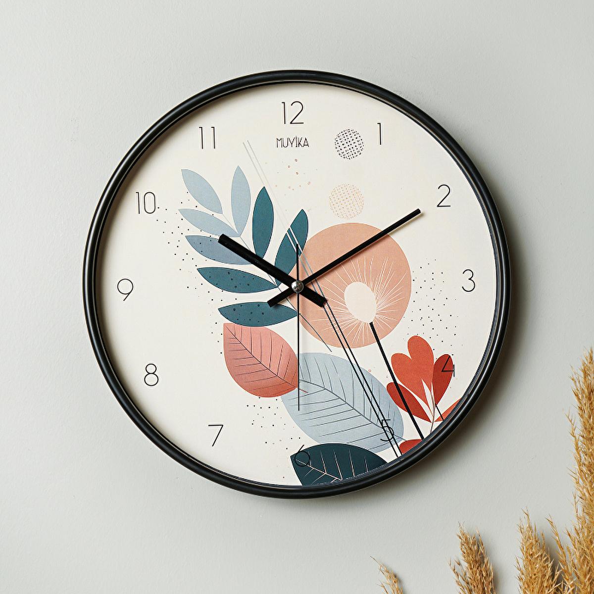 Muyika 30 cm Silent Glass Wall Clock - Modern Home Decor, Easy Install, Silent Operation Muyika Silent Glass Wall Clock - Modern Decor wall clock, silent wall clock, modern home decor, glass wall clock, easy to install clock, home decor, silent operation, elegant wall clock, bedroom decor, living room decor