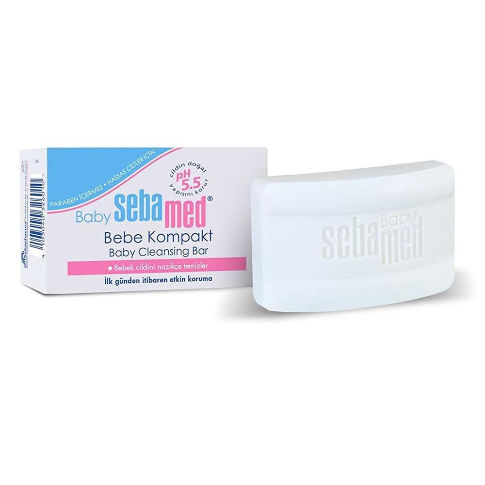 Sebamed Baby Cleansing Bar - Gentle Soap-Free Wash for Sensitive Skin, pH 5.5, Protects Newborn Skin, 100gr - image 2