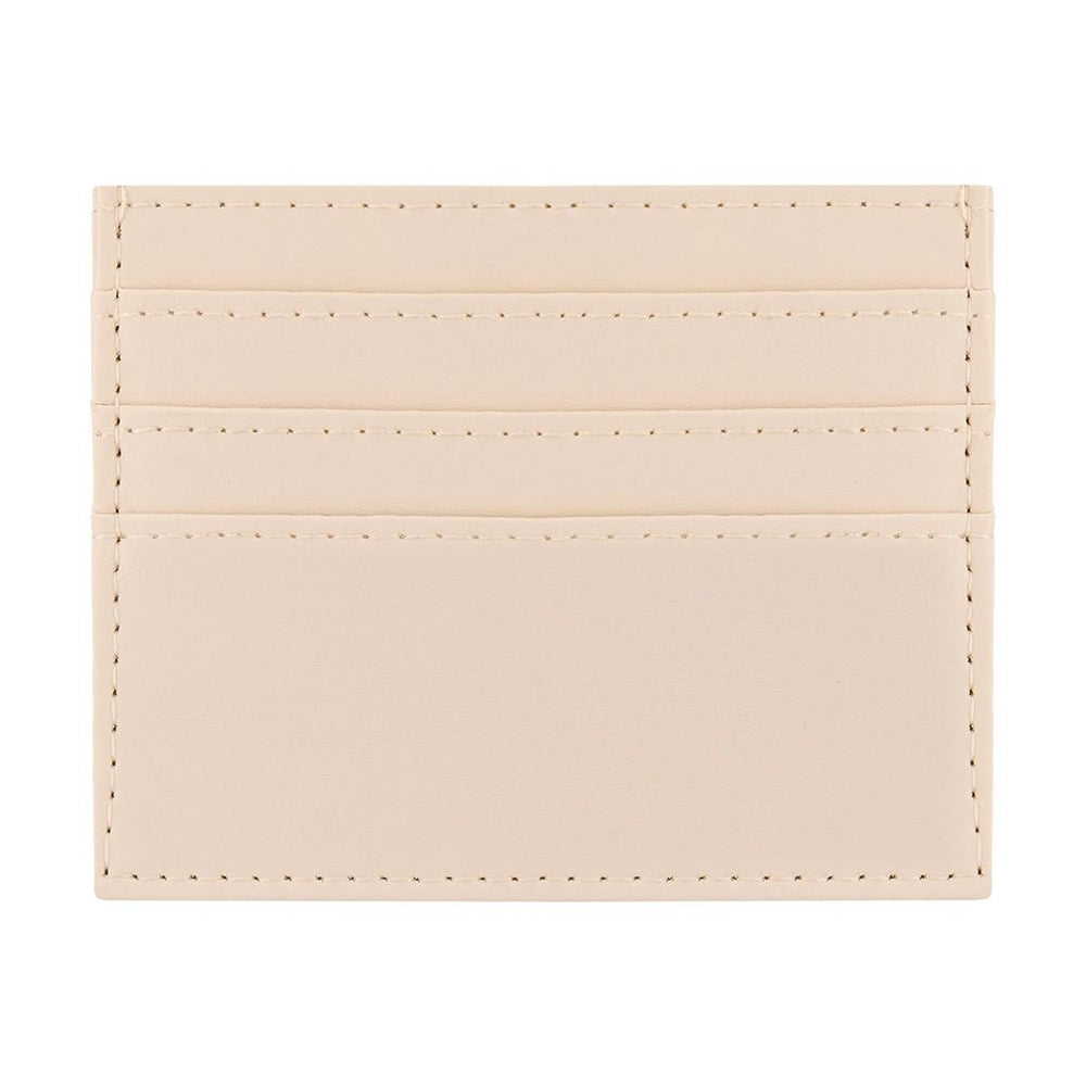 Eklips Cream Bow Card Holder - Compact & Stylish Accessory