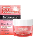 Neutrogena Bright Boost Anti-Aging Face Cream - Hydrating Gel Cream for Youthful Skin, 1.69 fl oz - image 2