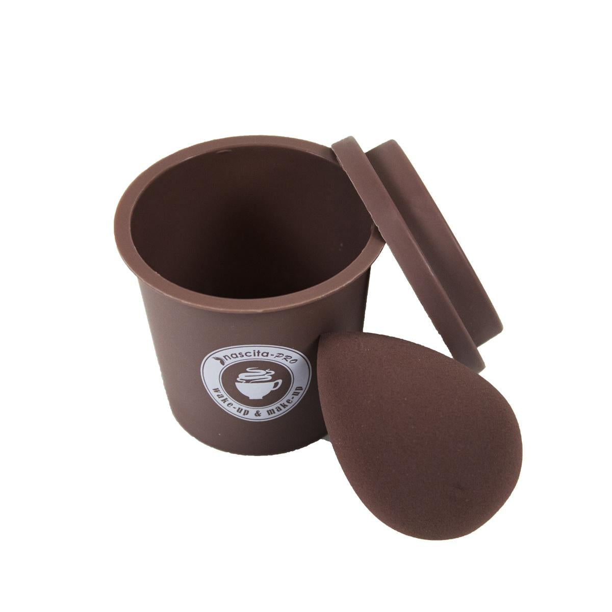 Nascita Makeup Sponge with Portable Container for Easy Application & Storage Nascita Makeup Sponge for Flawless Application makeup sponge, beauty tool, cosmetic applicator, makeup accessories, nascista makeup sponge, beauty essentials, makeup tools, cosmetic tools, smooth makeup application, portable makeup storage, dust protection, daily makeup routine, on-the-go touch-ups