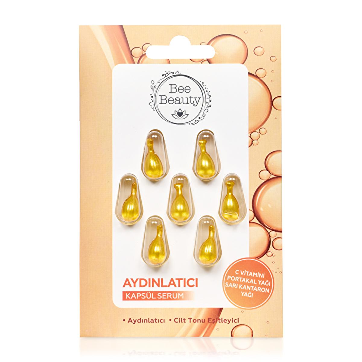 Bee Beauty Vitamin C Face Serum - Brightening, 7-Capsule Serum with Orange Oil for Smoother Skin Bee Beauty Vitamin C Serum - Brightening & Smoothing face serum, vitamin C serum, orange oil skincare, brightening serum, skincare capsules, anti-aging, skincare, beauty products, radiant skin, smooth skin, glow serum, natural skincare, cosmetic serum