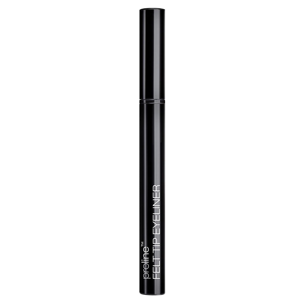 wet n wild ProLine Felt Tip Eyeliner Black - Precise, Long-Lasting Eye Makeup - Eyeliner