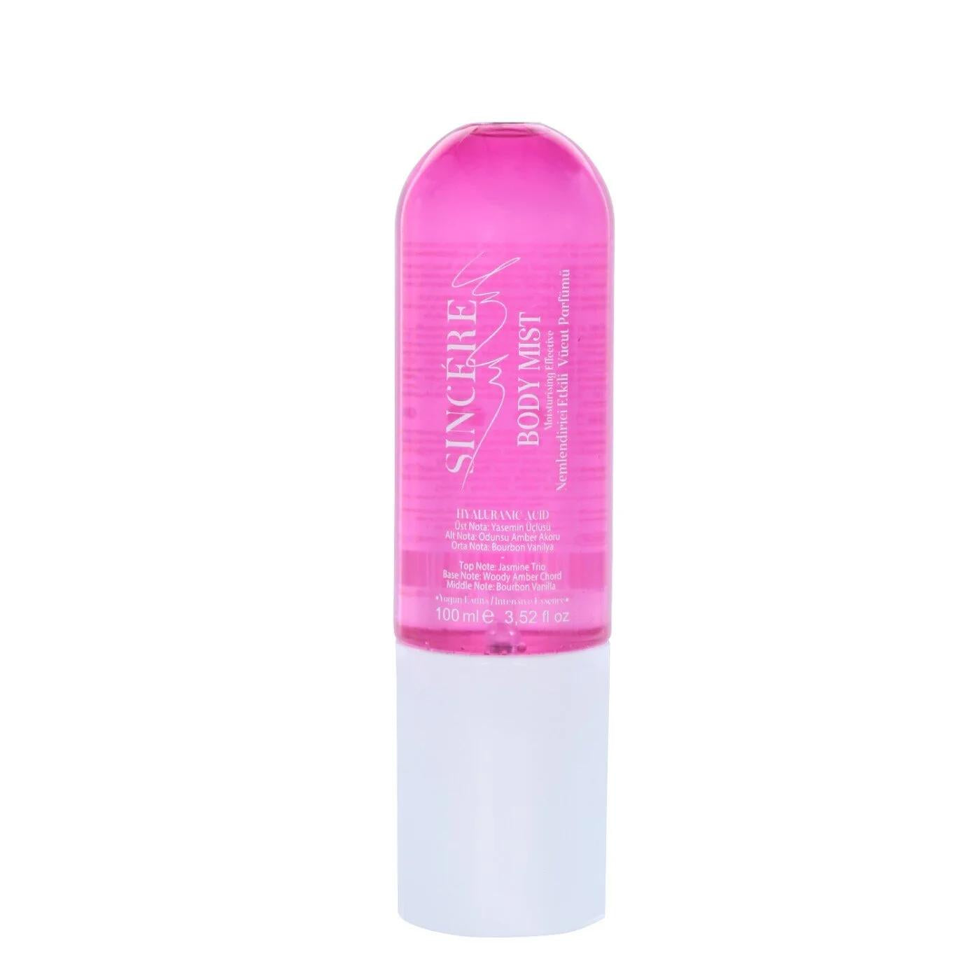 Sincere Hyaluronic Acid Moisturizing Body Mist 100 ml