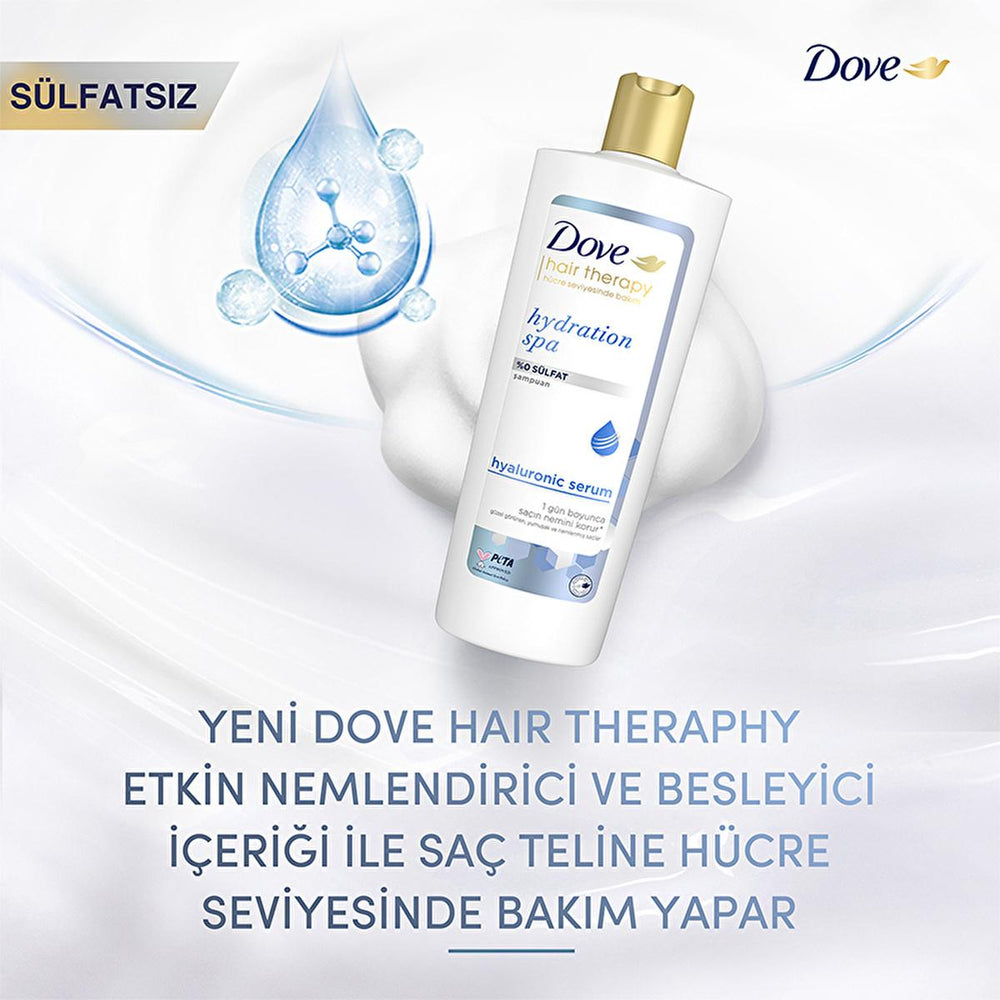 Dove Hair Therapy Hydration Spa Shampoo: Intense Moisture for Dry & Damaged Hair - Hyaluronic Acid, Deep Scalp Care, Stronger Hair Dove Hydration Shampoo: Intense Moisture & Scalp Care hydrating shampoo, moisturizing shampoo, hair therapy shampoo, dry hair shampoo, damaged hair shampoo, hyaluronic acid shampoo, scalp care shampoo, dove shampoo, dove hair therapy, shampoo for dry scalp, shampoo, hair care, hydration, moisture, dry hair, damaged hair, healthy scalp, hyaluronic acid, clean scalp, moisturizing,
