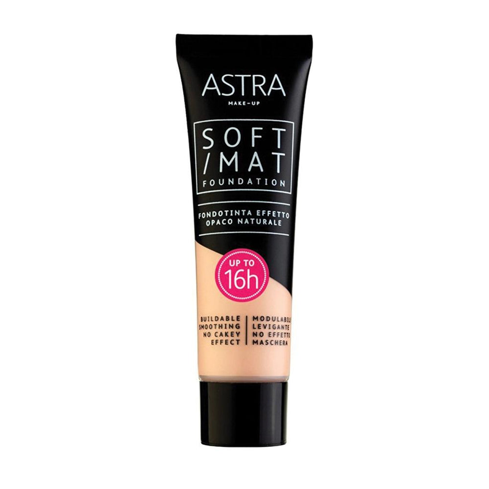 Astra Soft Matte Foundation for a Smooth Finish 30ml