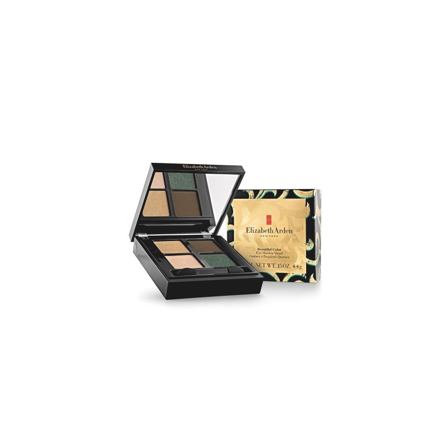 Elizabeth Arden Beautiful Color Eyeshadow Quad in Golden Opulence