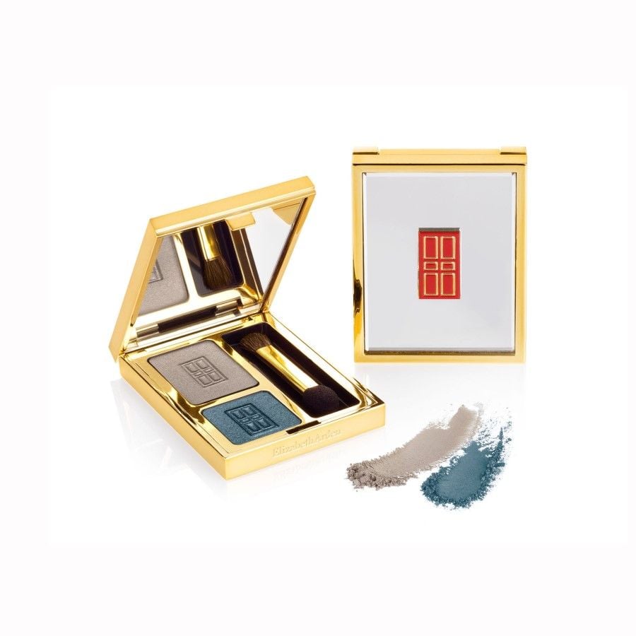 Elizabeth Arden Beautiful Color Eye Shadow Duo Misty Teal 0.09 oz