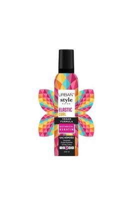 URBAN Care Elastic Curl Hair Styling Mousse - 200ml, Natural Look, Flexible Hold for Curly Hair - image 3