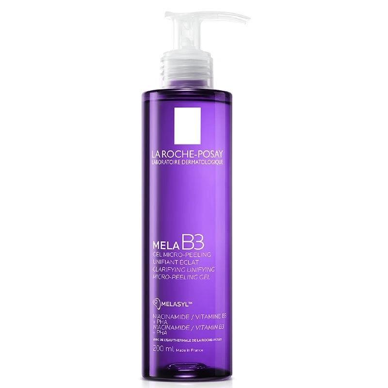 La Roche Posay Mela B3 Dark Spot Correcting Face Cleansing Gel - Gentle, Effective for All Skin Types - 6.76 fl oz La Roche Posay Mela B3 Dark Spot Face Cleanser - 6.76 fl oz La Roche Posay Mela B3, Dark spot correcting cleanser, Face cleansing gel, Niacinamide face wash, Hyperpigmentation treatment, Gentle facial cleanser for all skin types, Skincare for hyperpigmentation, Brightening face wash, Dermatologist recommended skincare, Anti-aging cleanser, PHA for skin barrier, Melasyl benefits, Cosmetic skinca
