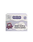 Babyton Natural Baby Gum & Tooth Wipes for Oral Hygiene 25 Count