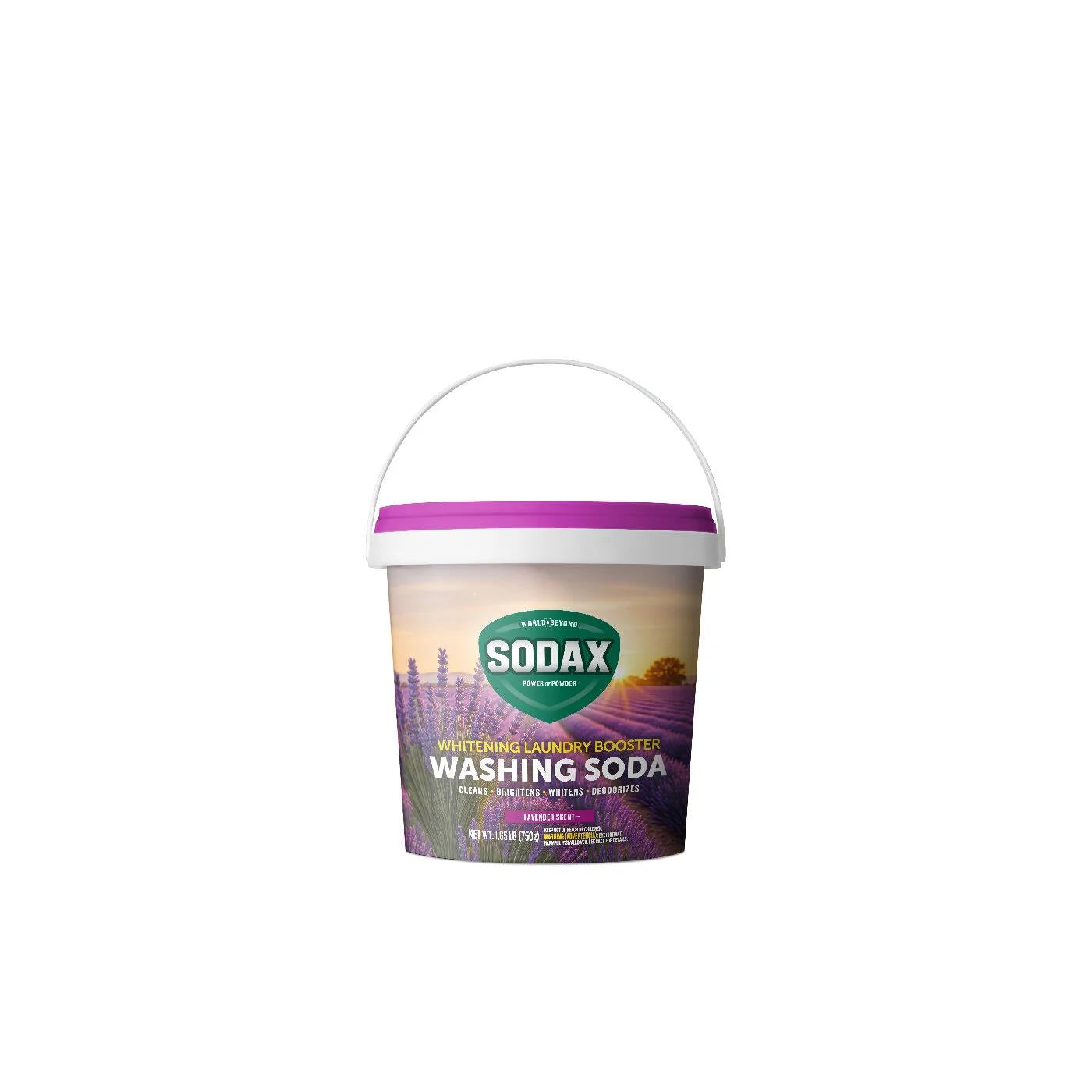 Sodax Lavender Laundry Soda for Fresh Clothes 750g