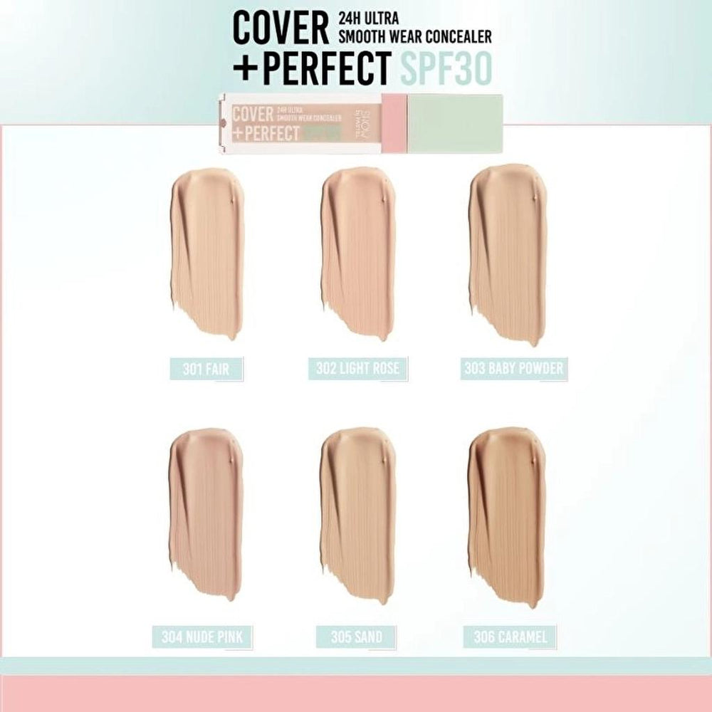 Show by Pastel Cover+Perfect Concealer SPF30 302 Light Rose