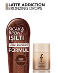 Flormar Latte Hydrating & Shimmering Face & Body Bronzer