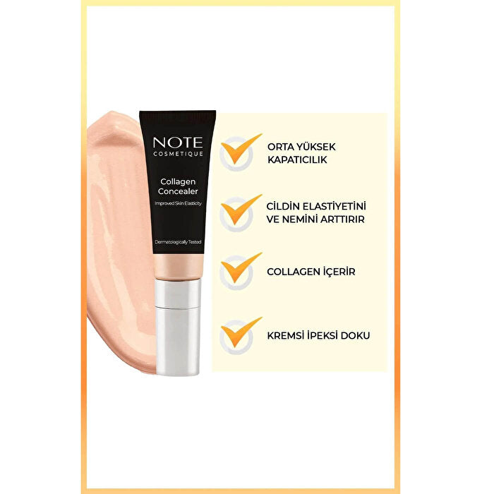 Note Collagen Concealer 01 - Brightening Creamy Formula | Anti-Aging - view 3