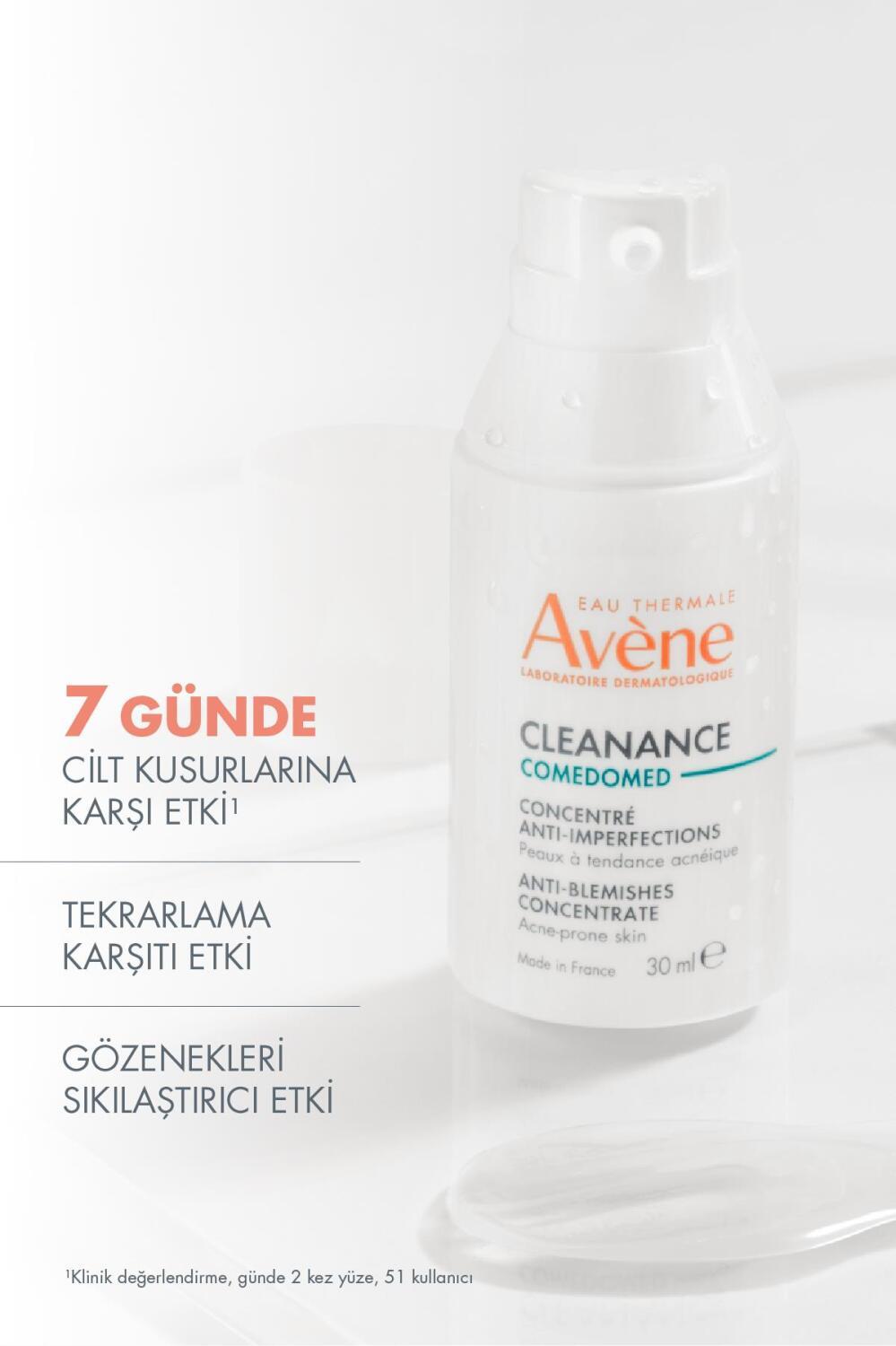 Avene Cleanance Comedomed Concentrated Care Cream for Acne-Prone Skin - Reduces Black Spots &amp; Skin Imperfections, Mattifying Effect - 30ml Avene Cleanance Comedomed Cream for Acne-Prone Skin - Mattifying &amp; Soothing acne-prone skin care, oily skin cream, black spot treatment, skin imperfection reduction, mattifying face cream, concentrated care cream, comedoclastin, eau thermale avène thermal water, skincare for oily skin, acne prevention, skin soothing, calming skincare, daily skincare routine, preventive s